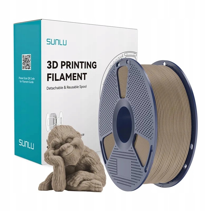 Filament Sunlu Wood 1.75mm 1kg (drewno)