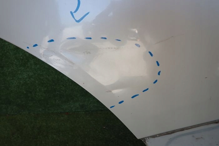 RENAULT CAPTUR II 19- door right rear. rear part