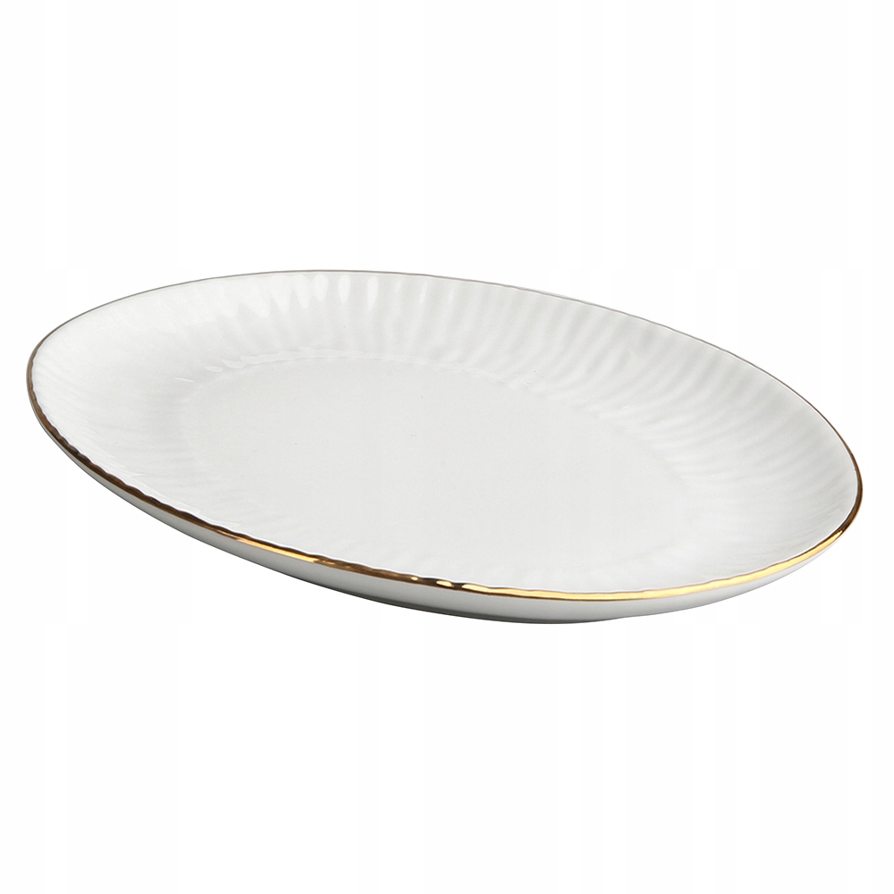 

Duży Półmisek na przekąski Talerz porcelanowy 33cm