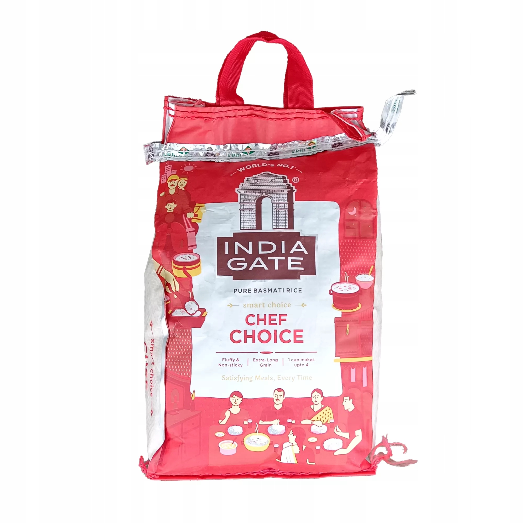 Levně Rýže Pure Basmati Chef Choice India Gate 5 kg