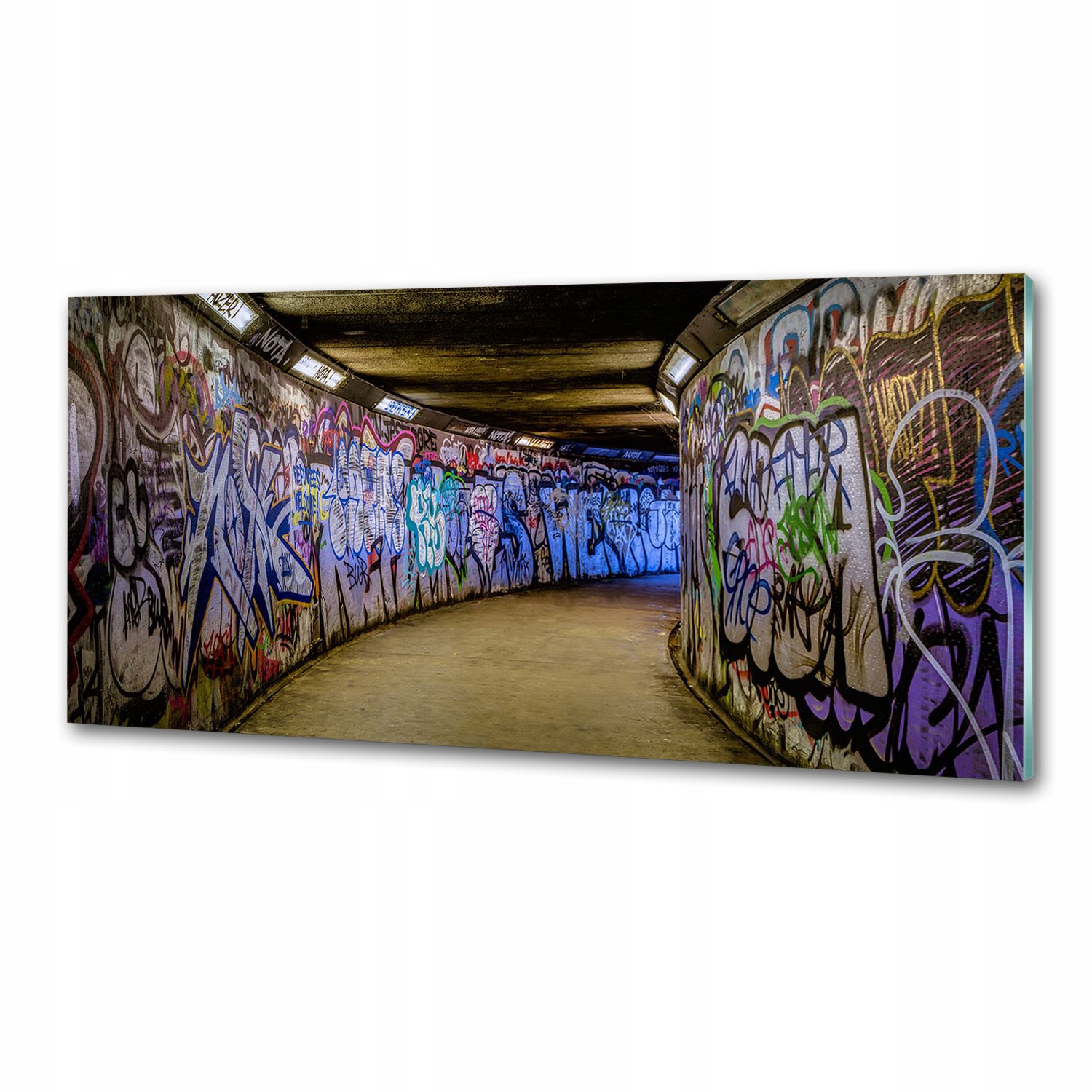 Panel do kuchyně Graffiti v metru 125 x 50 cm Lepidlo