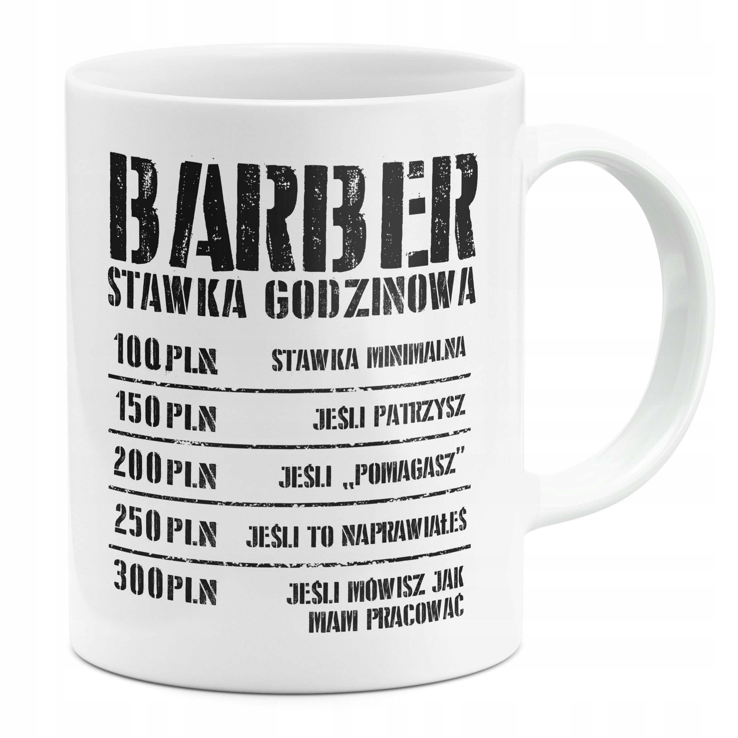 

Kubek Stawka Godzinowa Dla Barbera