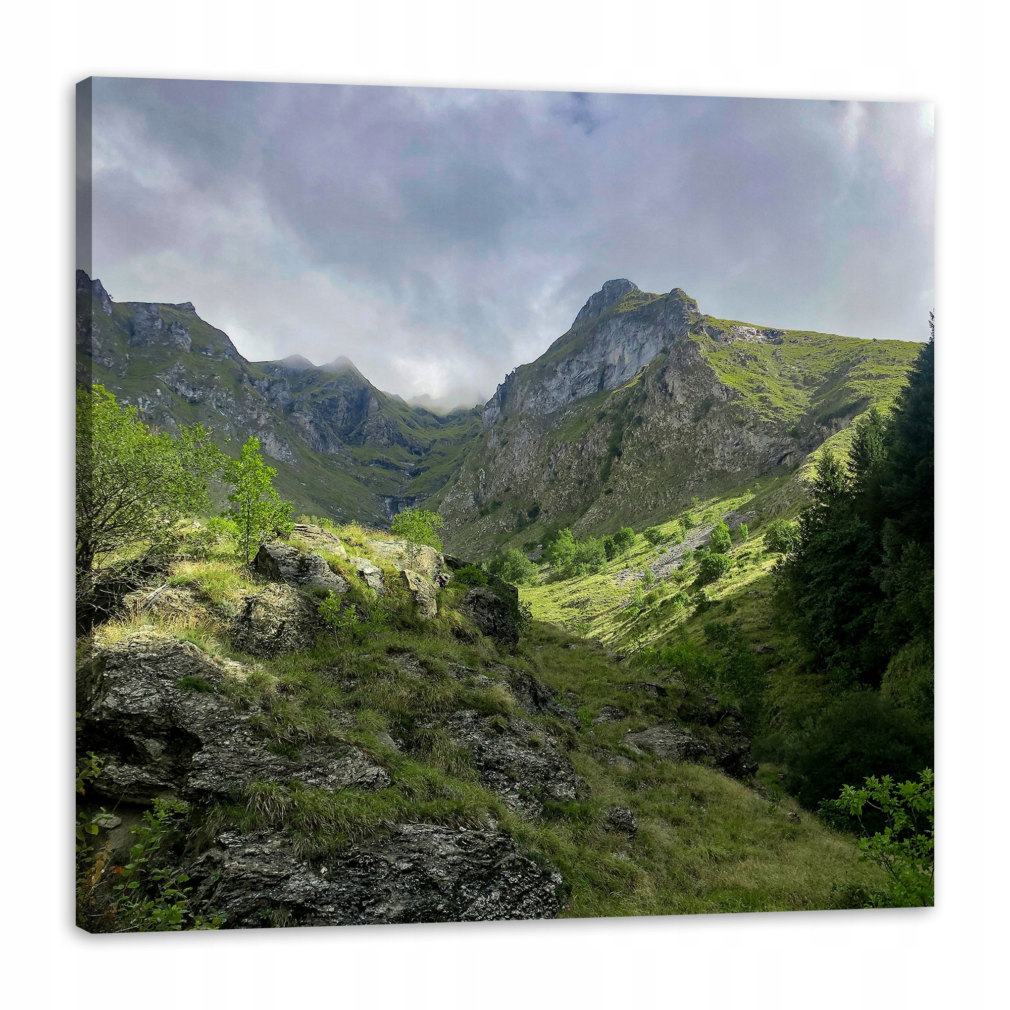 Obraz na plátně Příroda Hory 90x90 cm