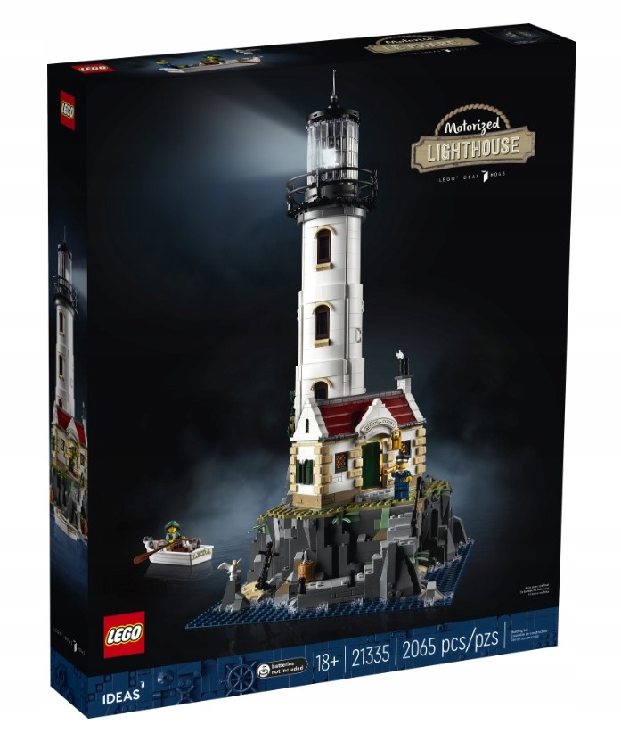 ### Lego Ideas 21335 Mechanická lampa Motorized Lighthouse