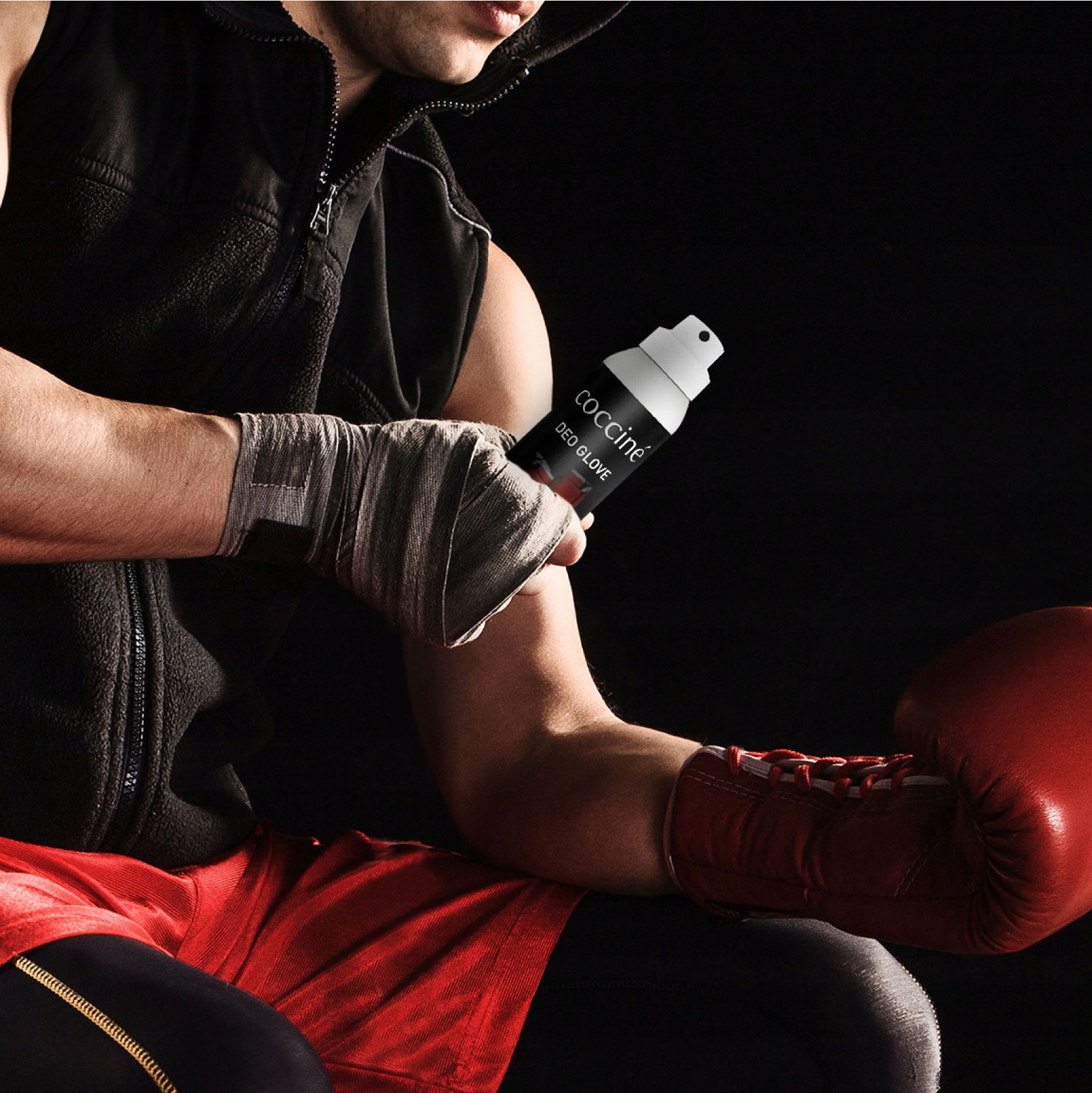 СПОРТИВНИЙ ДЕЗОДОРАНТ-РУКАВИЧКА ОСВІЖУВАЧ ПОВІТРЯ