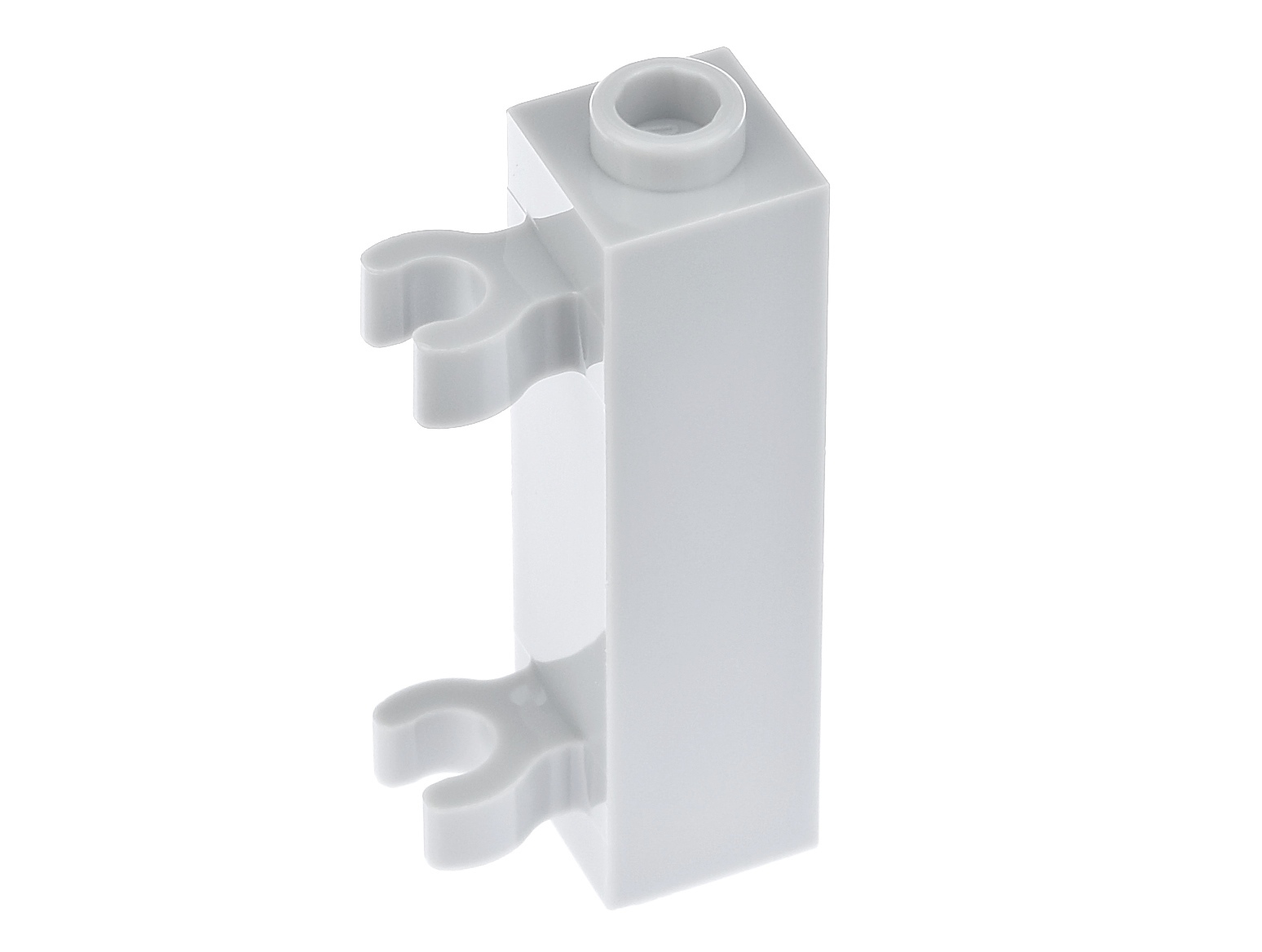 

Lego Klocek 1x1x3 zaczepy 60583b szary jasny 2 szt
