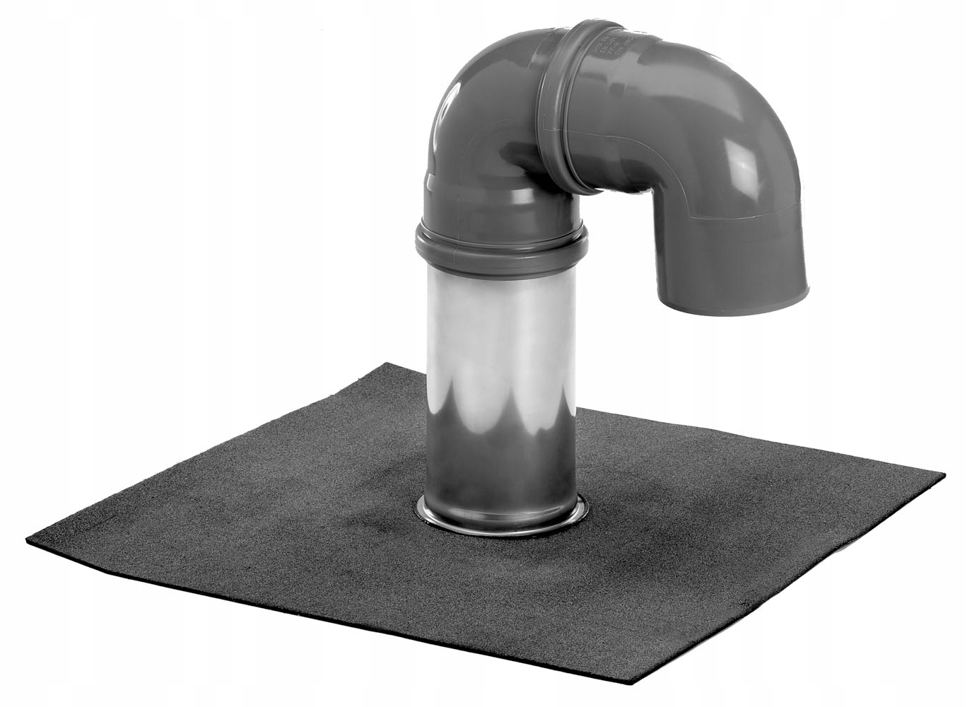 Jual przepust kablowy ze stali nierdzewnej z kołnierzem z Pvc, kolana stal