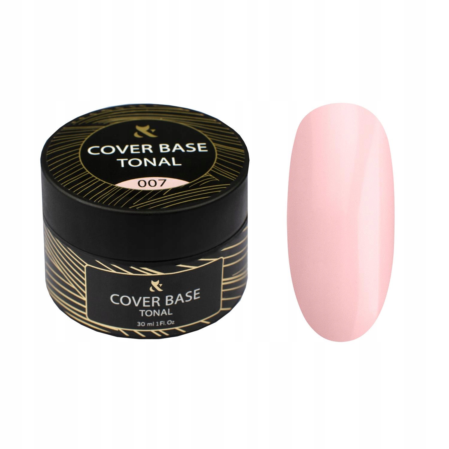 Fox Cover Base Tonal 007 30 ml hybridní nude Led/uv budující krycí báze