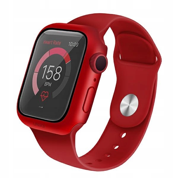 Uniq pouzdro Nautic pro Apple Watch Series4/5/6/SE 44 mm červené/červené