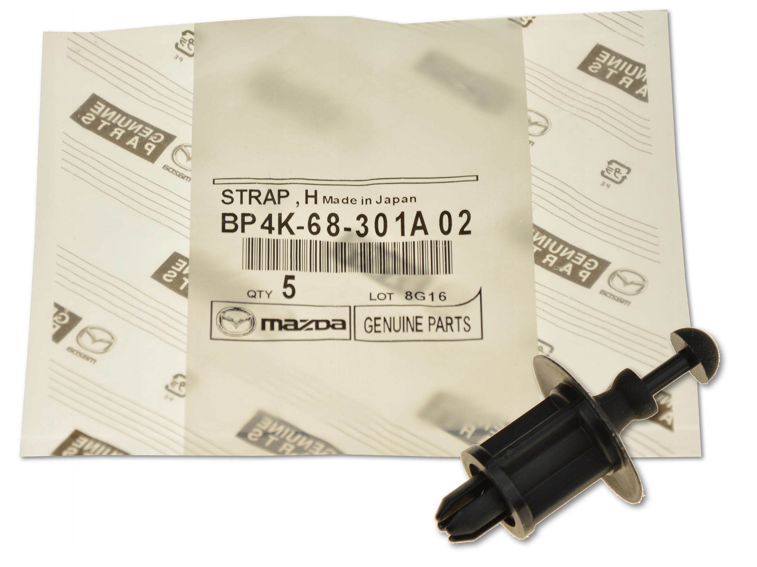 

Uchwyt Wieszak Półki Bagażnika BP4K-68-301A 02 Oe