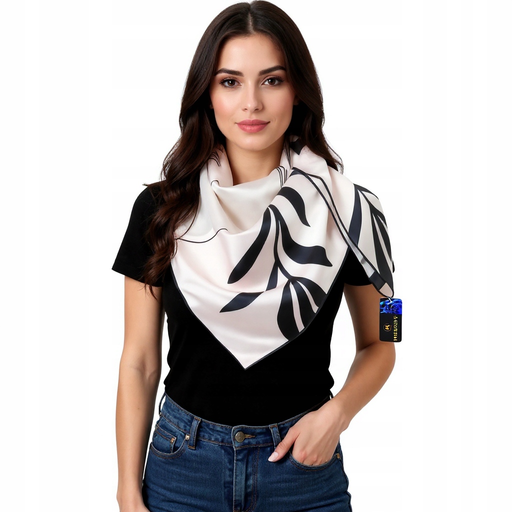 Hedvábný Šátek 100% Přírodní Morušový Hedvábí, Prémiová Kvalita