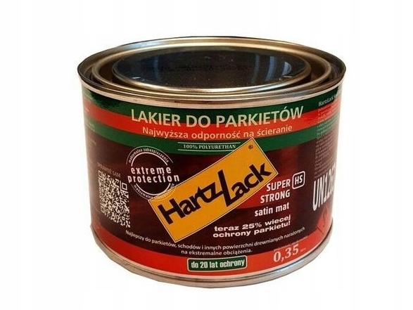 HartzLack Lakier Super Strong HS SATIN MAT 0,35L