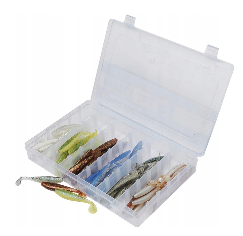 Zestaw Gum Abu Garcia 10CM 60SZT Szczupak Sandacz Okoń