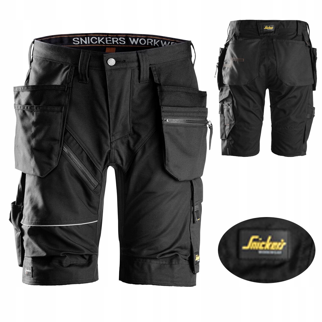 Робочі шорти Snickers 6202 Ruffwork r 50 чорний