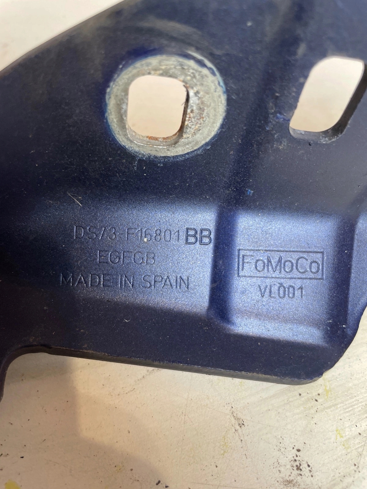hinge bonnets front front left Ford Mondeo MK5 V