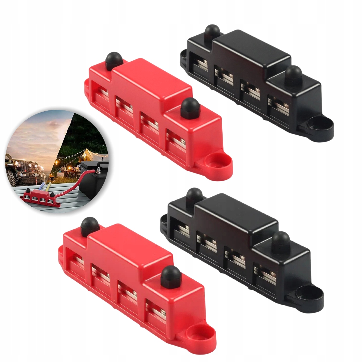 2KS Distribuční Blok Pro Skladovací Sběrnicový Rozvaděč Hmoty Busbar