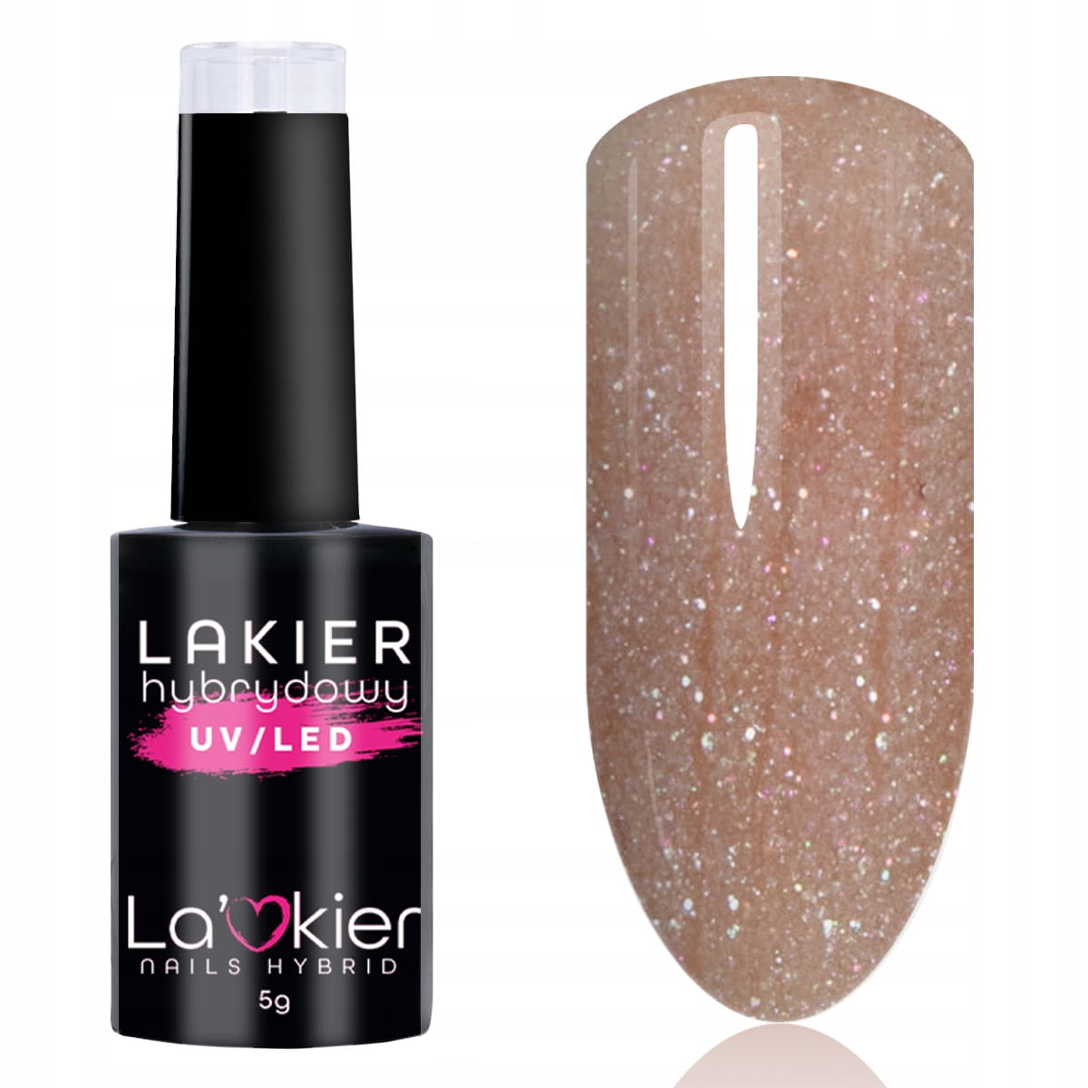 

La'kier lakier hybrydowy do paznokci Uv Led 5g