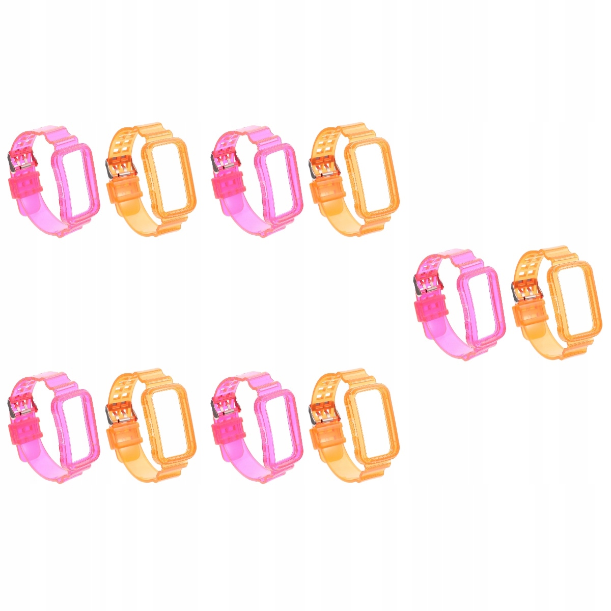 10 komputerów obserwujących pasmo obserwacyjne