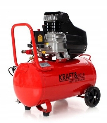 KOMPRESOR OLEJOWY SPRĘŻARKA 50L + Mega Gratisy XXL Zasilanie sieciowe