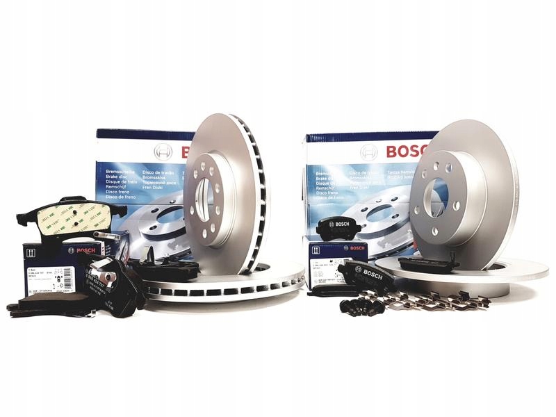 ДИСКИ BOSCH + КОЛОДКИ ПЕРЕДНИЕ + ЗАДНИЕ OPEL MERIVA A 280MM