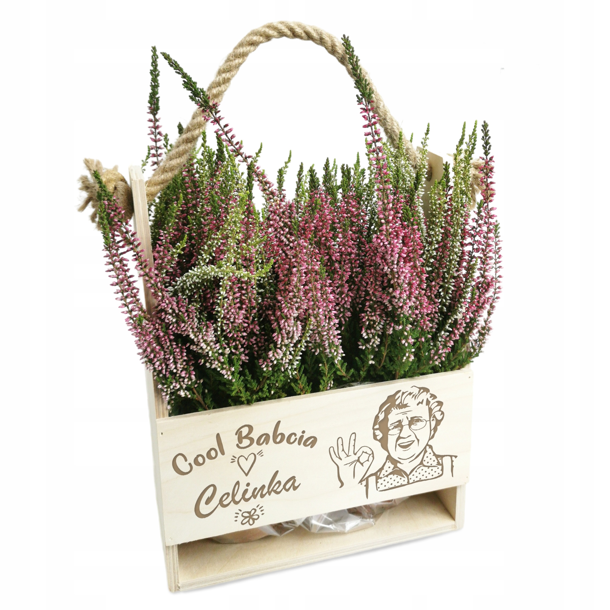 

Nosidło Skrzynka Na Kwiaty Dla Babci Prezent NB4