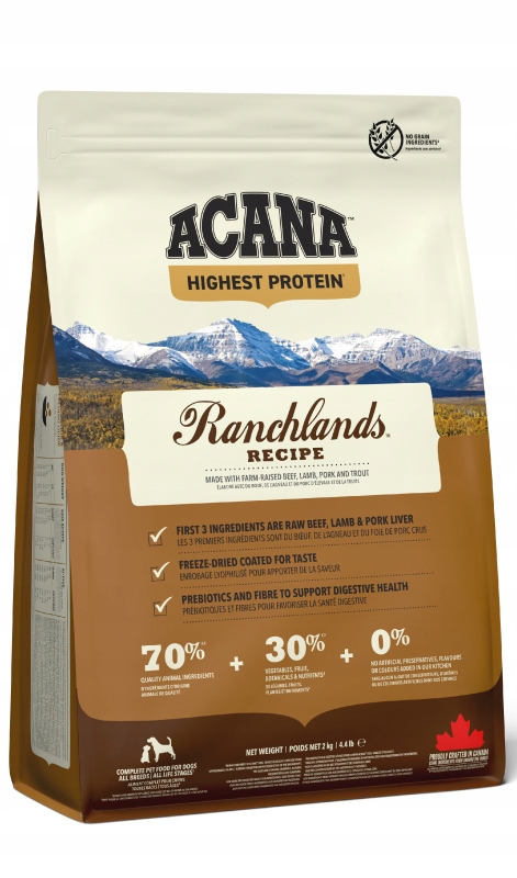 Levně Acana Regionals Ranchlands Dog 2 kg