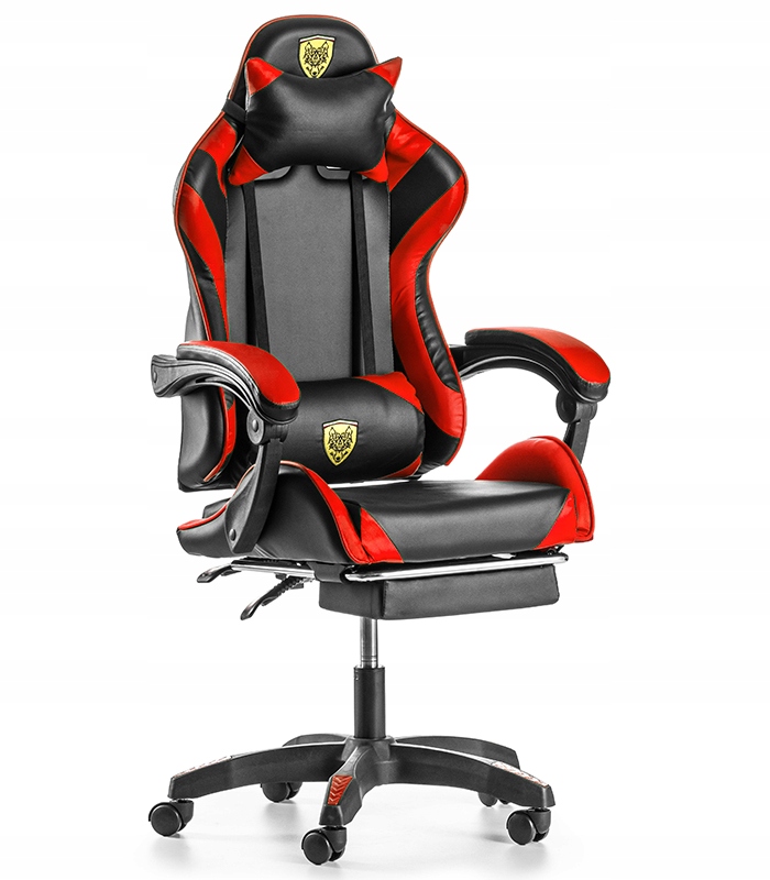 Herní Křeslo S Podnožkou, Podstavec Na Nohy, Kelímková Kancelářská Židle Pro Hráče