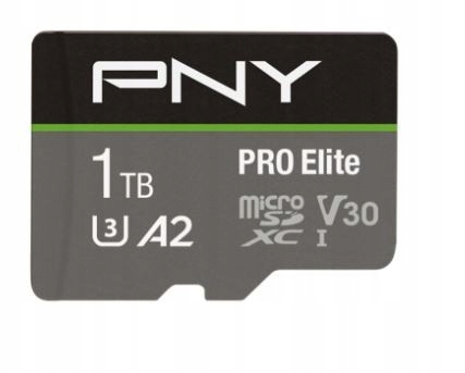 Pny Paměť microSDXC 1TB Pro Elite Uhs-i