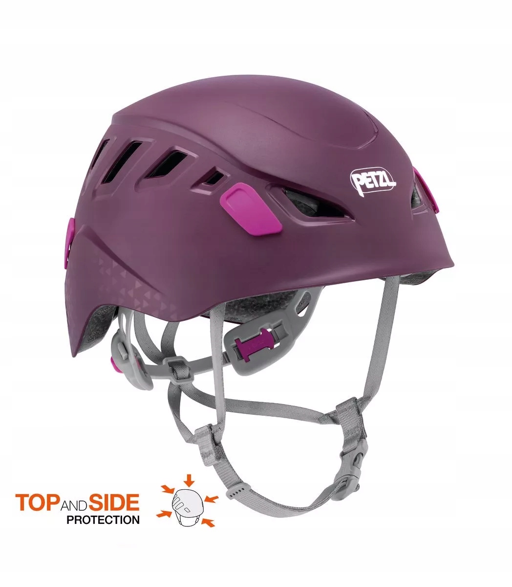 Dziecięcy kask wspinaczkowy Petzl Picchu Violet