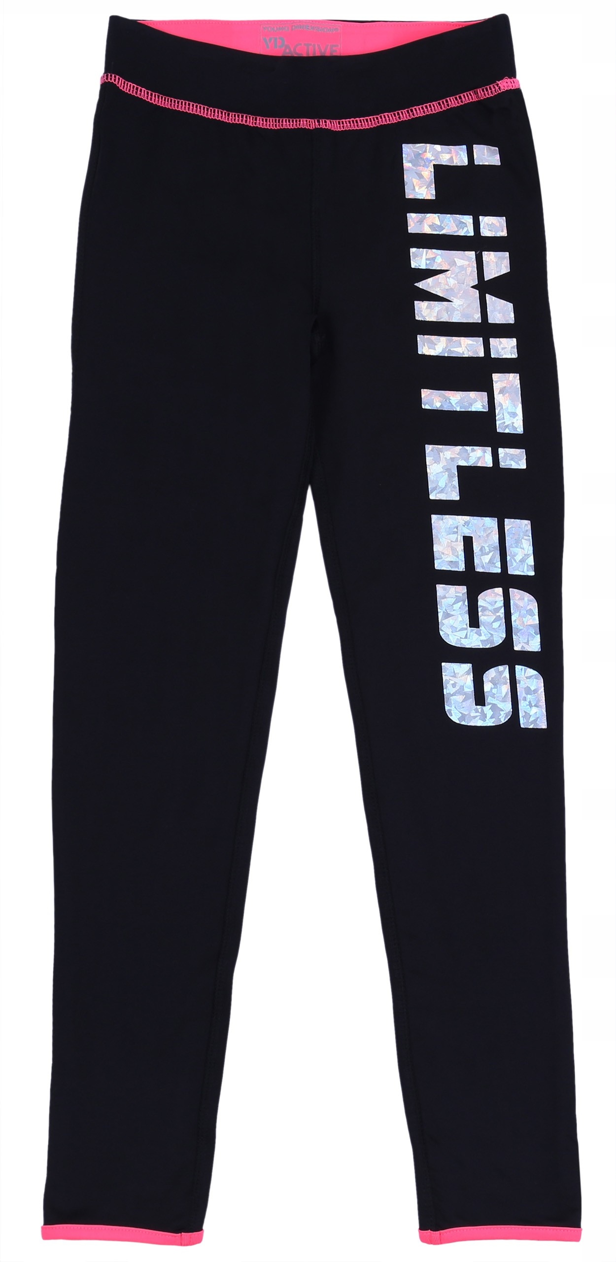 

Czarno-różowe legginsy Active Primark 7-8 lat