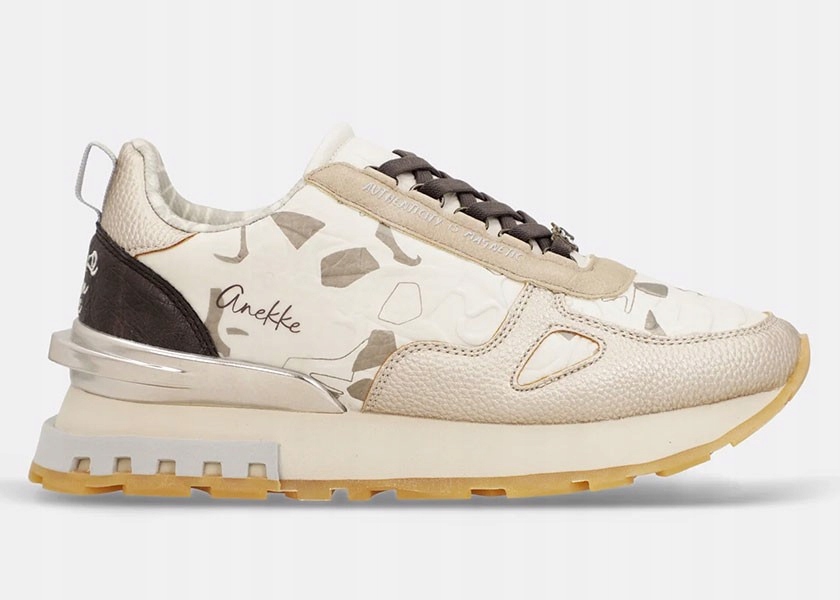 Anekke Polobotky Lisboa 42370 38 Beige and gold tenisky