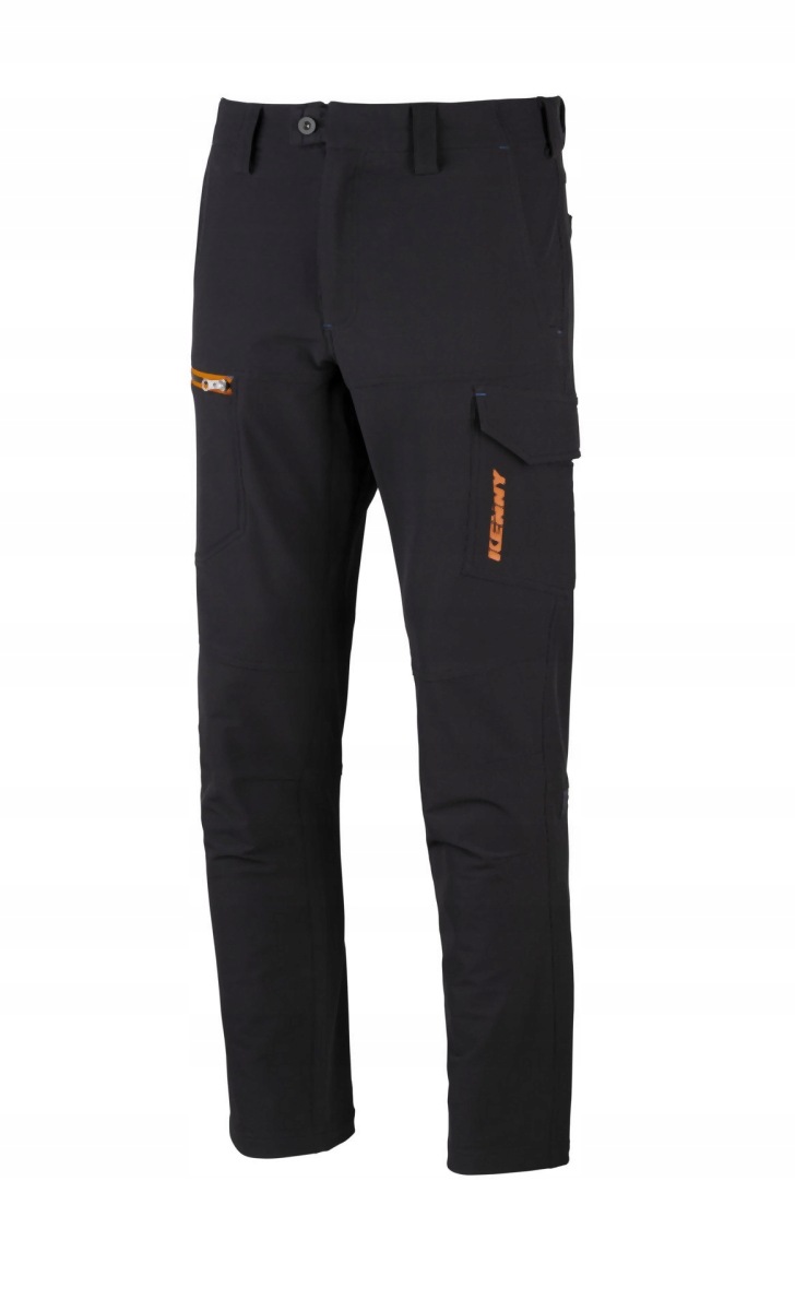 Nohavice Model Black/orange Farba Čierna/oranžová Veľkosť XXXL (40)
