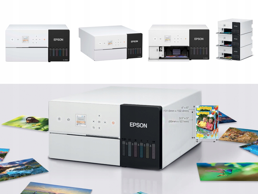 DRUKARKA FOTOGRAFICZNA EPSON SURELAB SL-D500 D500 MiniLab Marka Epson
