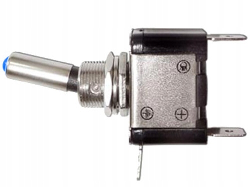 

Przełącznik Włącznik Podświetlany Topgun Niebieski