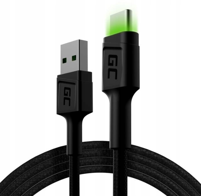Kabel Gc Ray Usb Usb-c 120 cm, podświetlenie Led