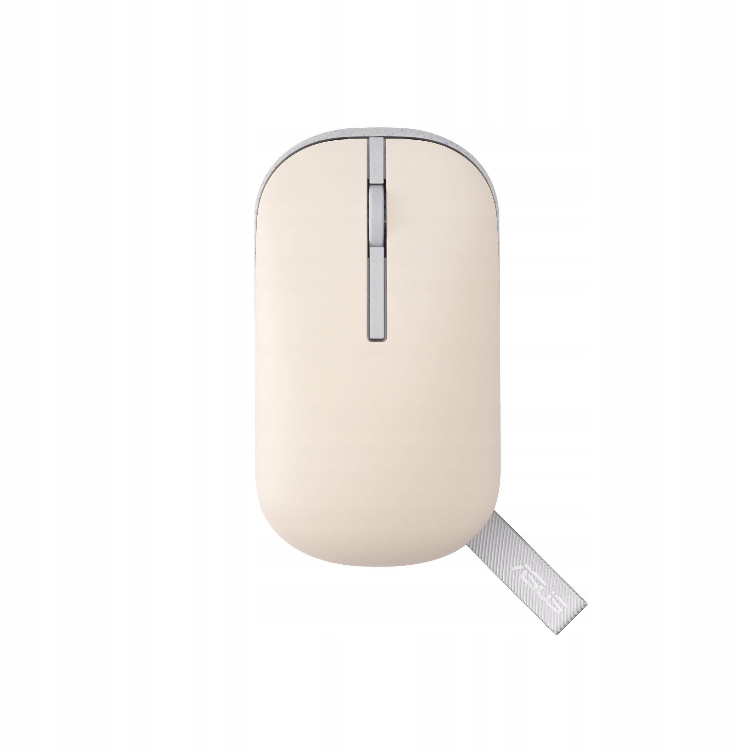 Asus Marshmallow Mouse MD100 Myš 2.4 GHz, Bluetooth Béžová