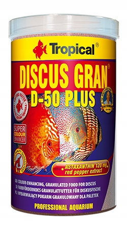 Tropical Discus Gran D-50 Plus 1000 ml