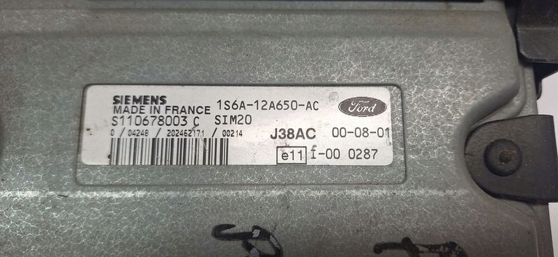 Computer Bedienteil FORD FIESTA 99- 1S6A12A650AC