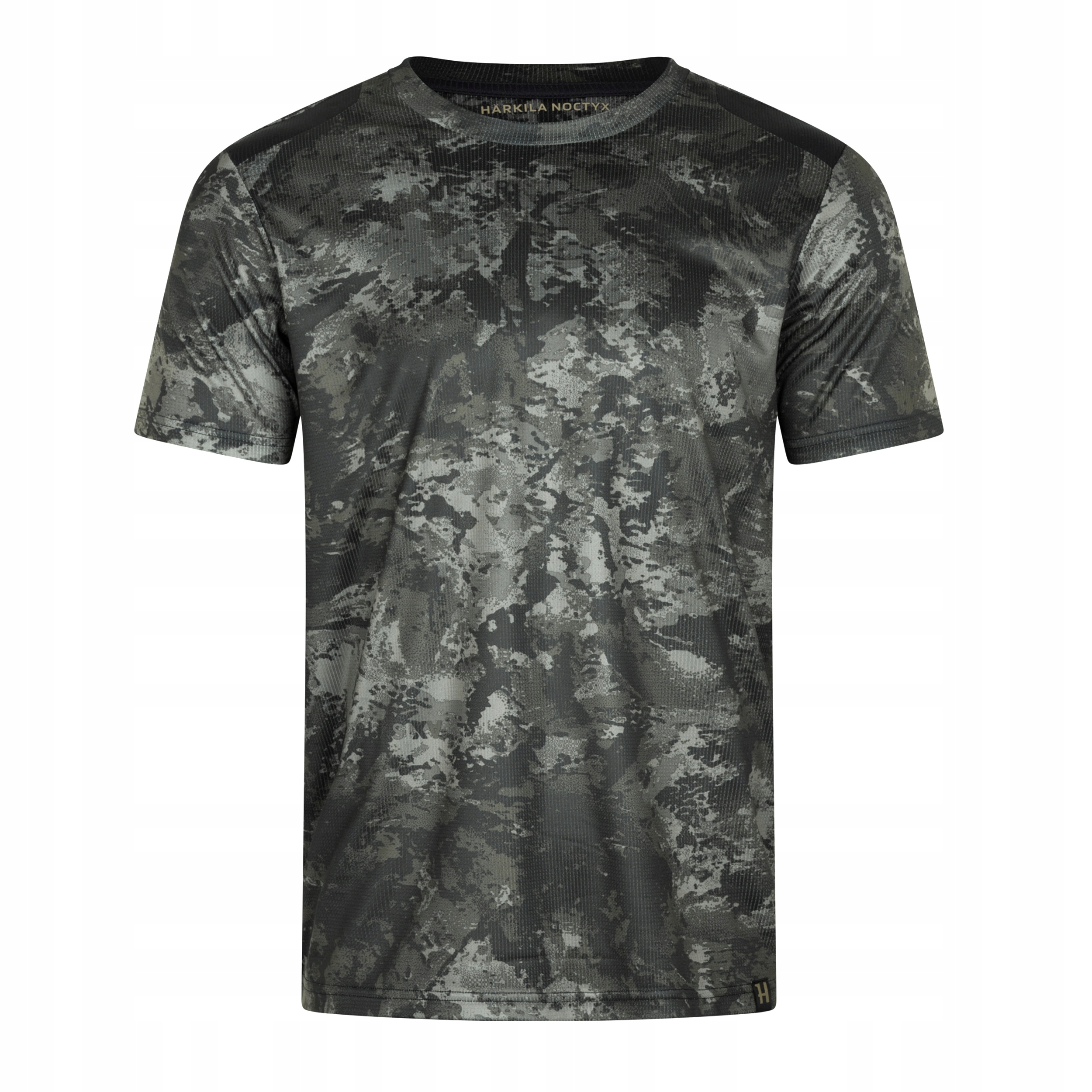 Koszulka t-shirt Härkila Noctyx Camo Axis Msp Black black M