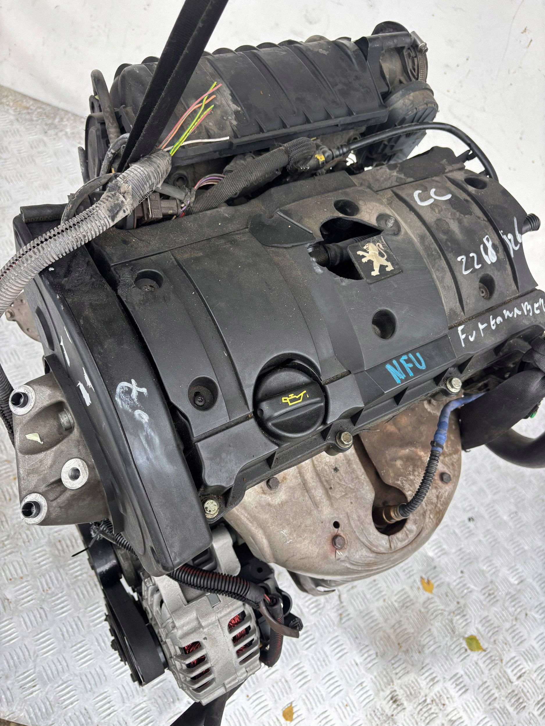 engine complete NFU 1.6 16V PEUGEOT CITROEN