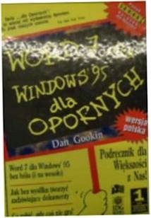 Word 7 Windows`95 dla opornych - D.Gokin