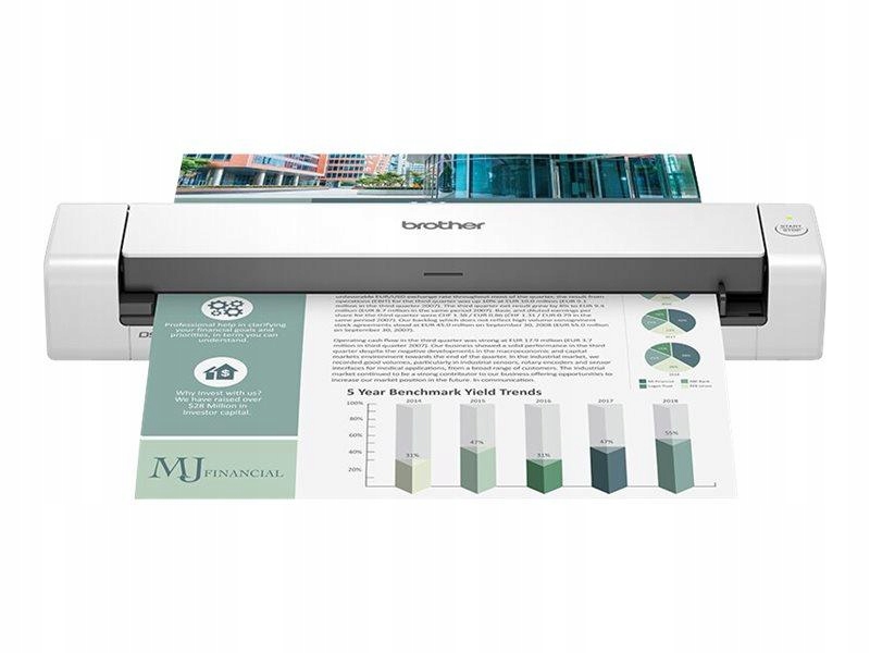 BROTHER DS740DTK1 Portable document scanner 2-sided scan