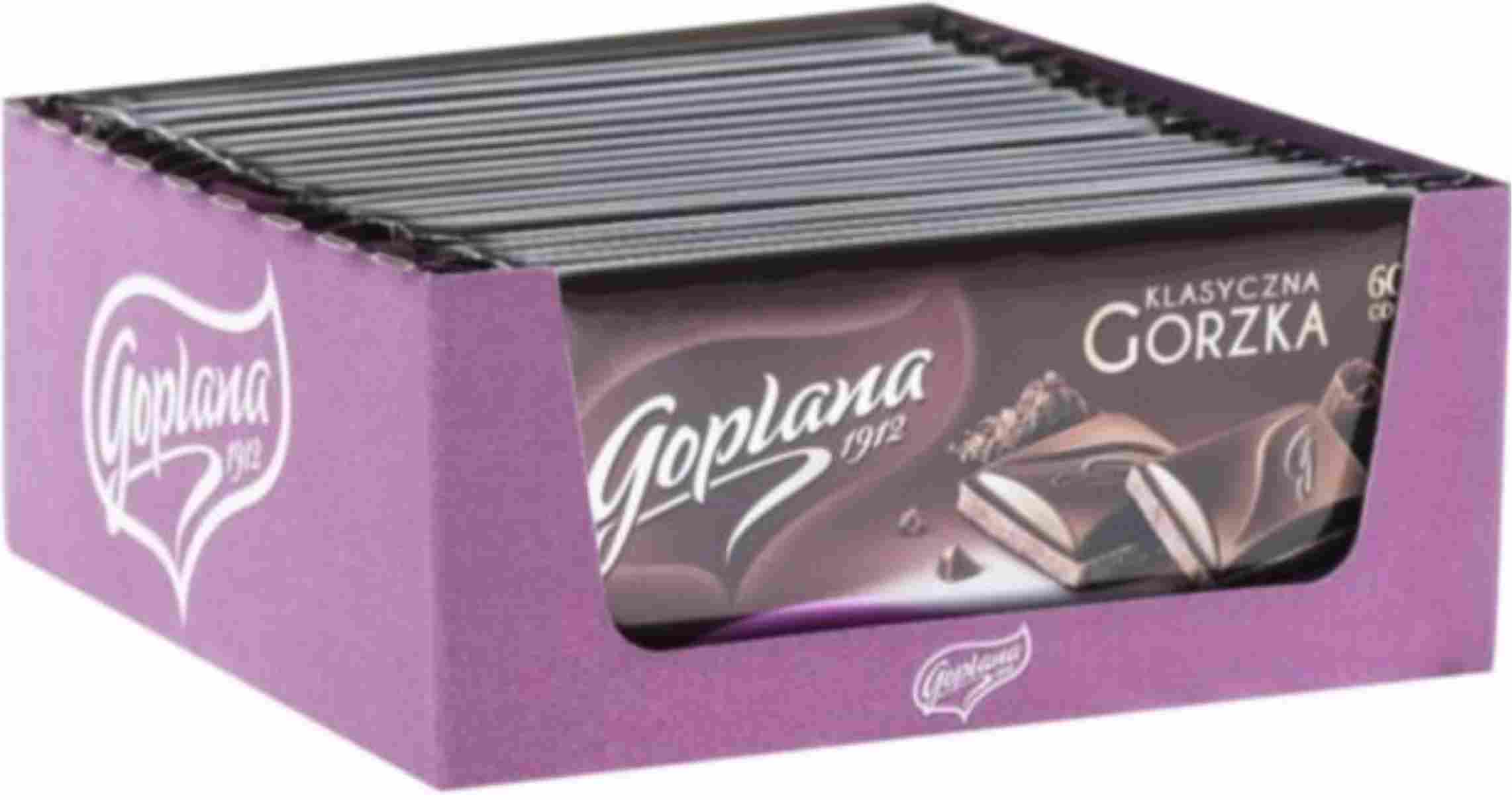 (x20) Goplana Czekolada 90g Gorzka