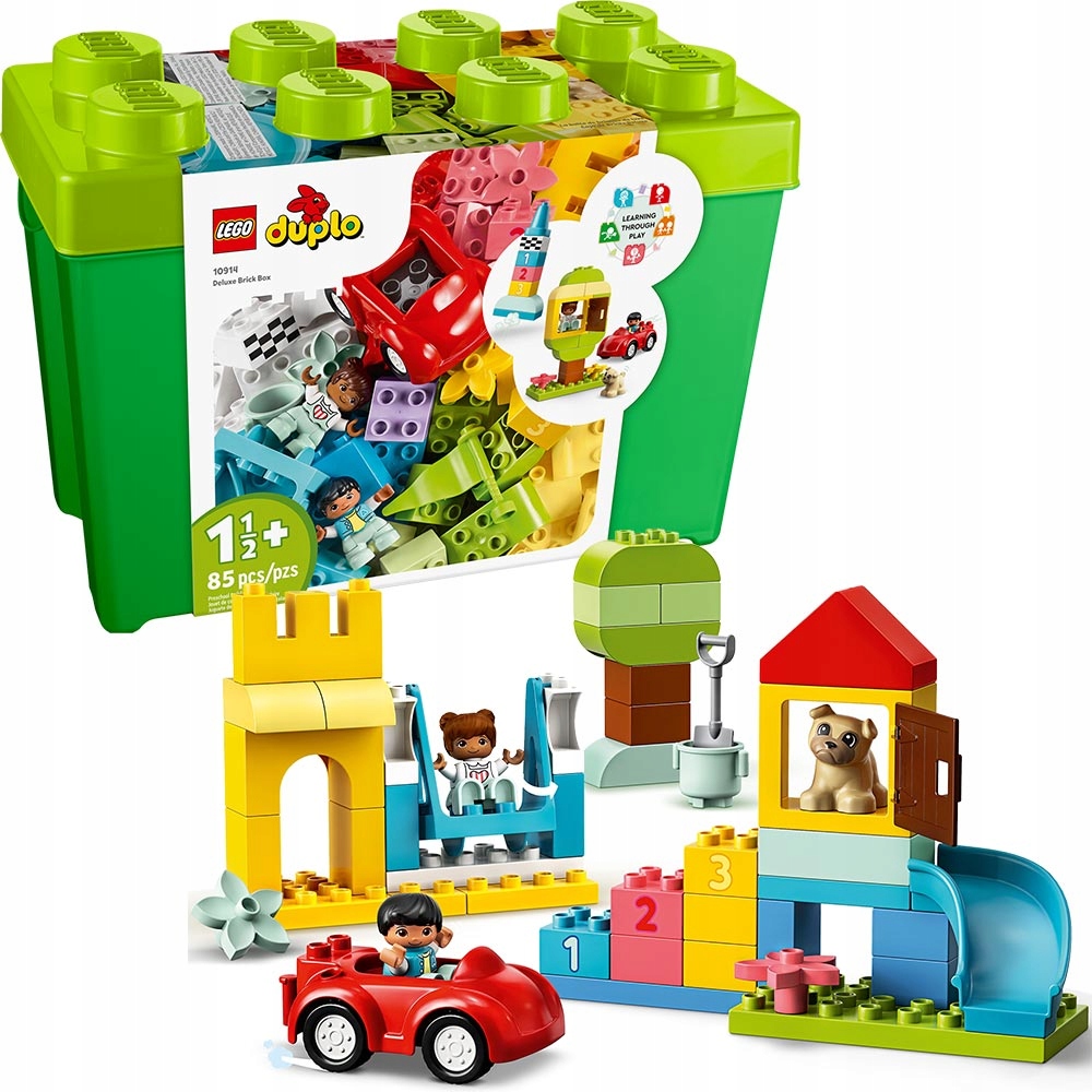 Lego 10914 Duplo Krabička s kostkami Deluxe 85 dílků