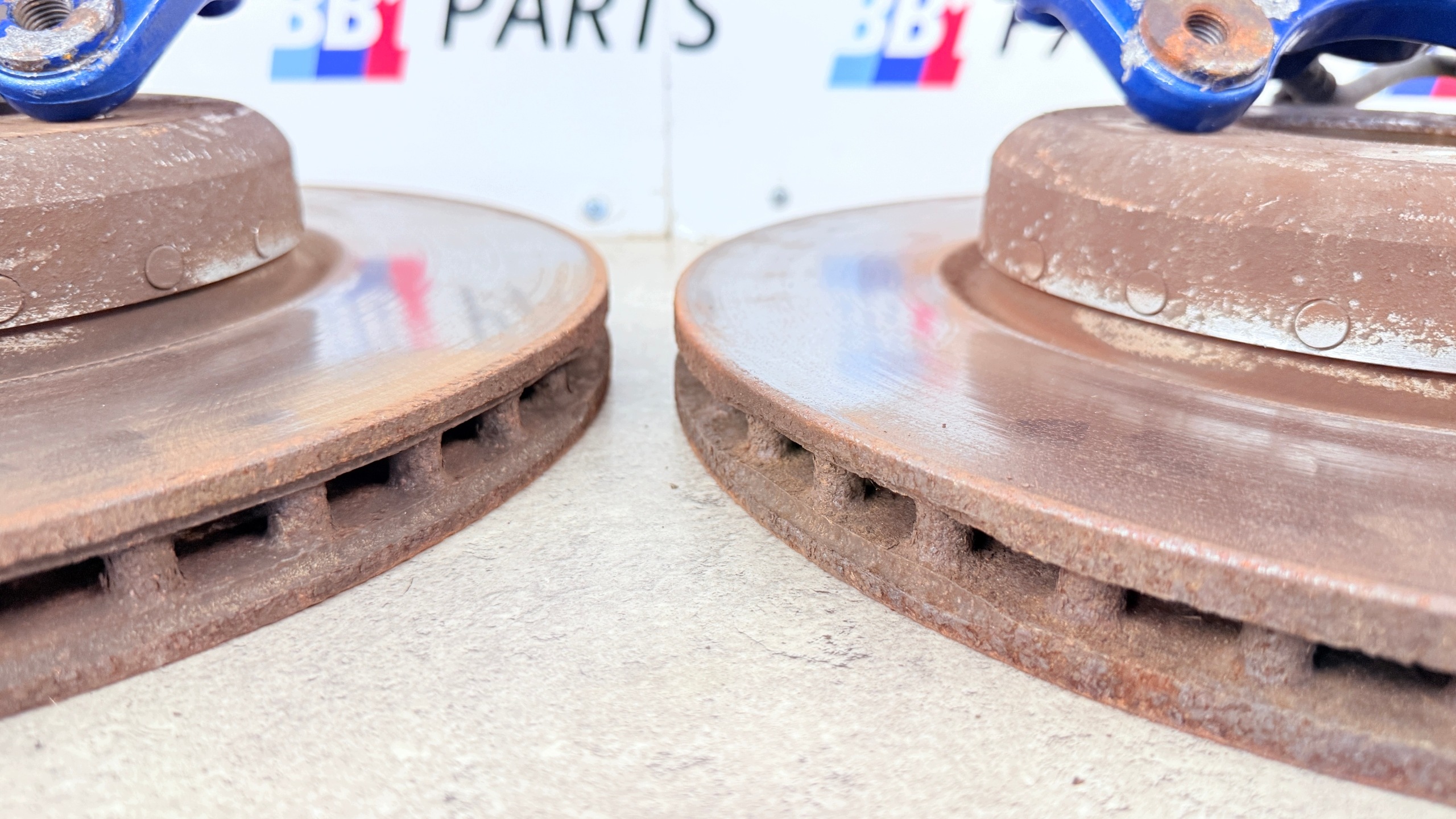 BMW F30 calipers discs HAMULCE 370/345 MPAKIET blue M-PERFORMANCE