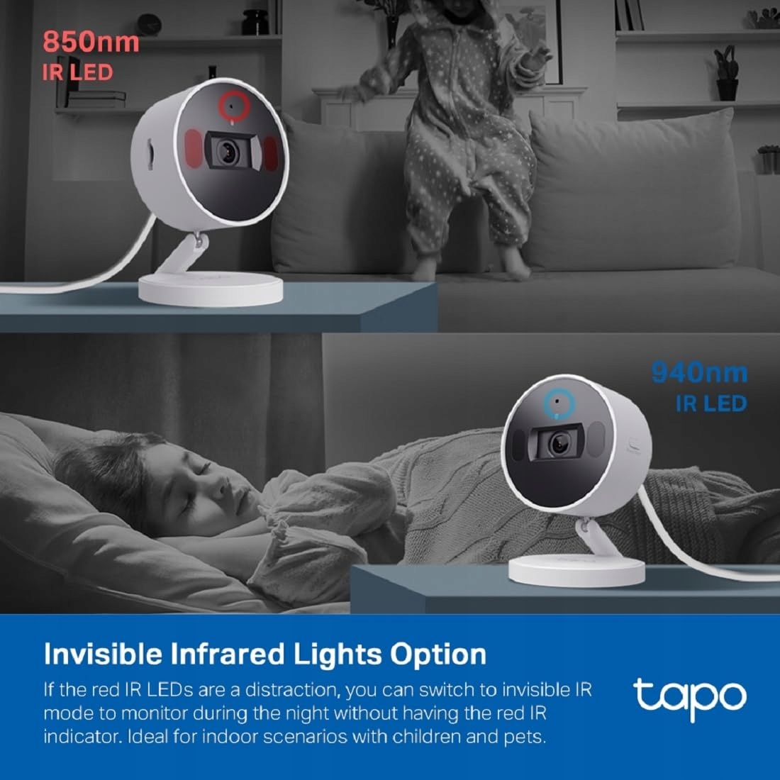 TAPO C125 Kamera Wewnętrzna 2K QHD Magnetyczna Baza HomeKit Alexa Google — miniatura 4