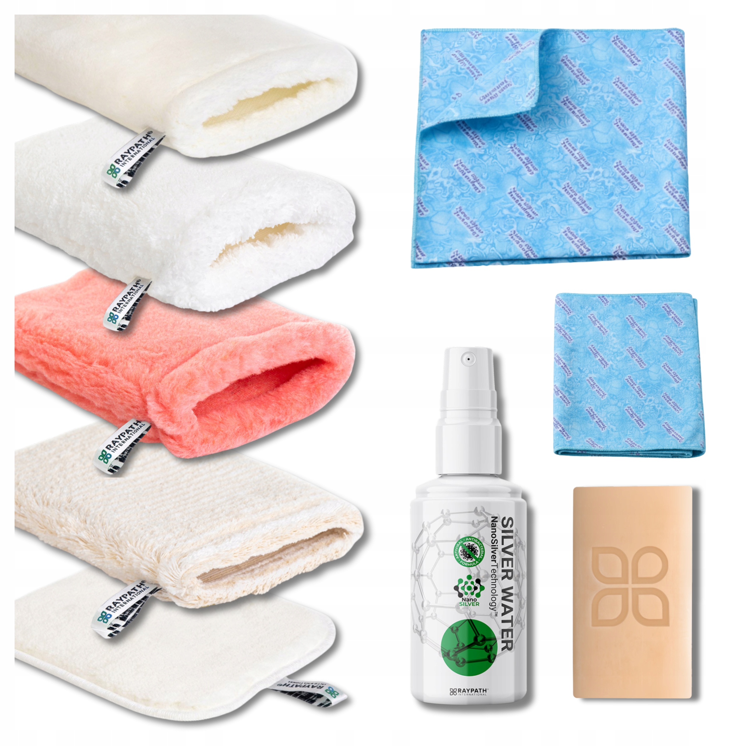 Levně Raypath Sada na úklid Rukavice Čistič Šedé mýdlo Sunbeam mýdlo