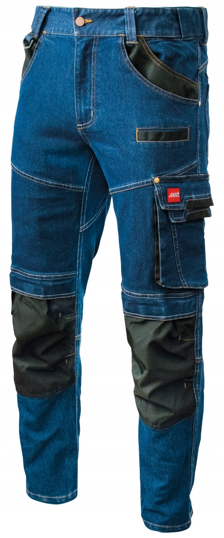 SPODNIE ROBOCZE JEANS STRETCH elastyczne MOCNE dużo kieszeni EAN (GTIN) 5906924975569
