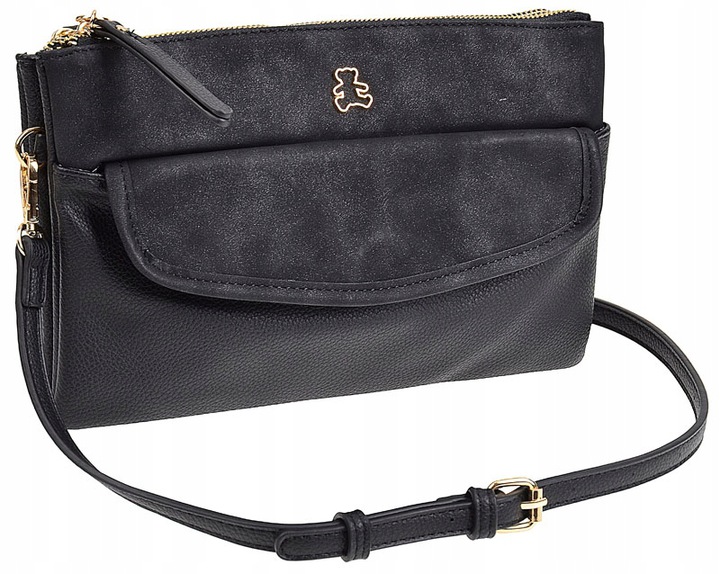 

Lulu Torebka Damska Listonoszka Kopertówka Czarna