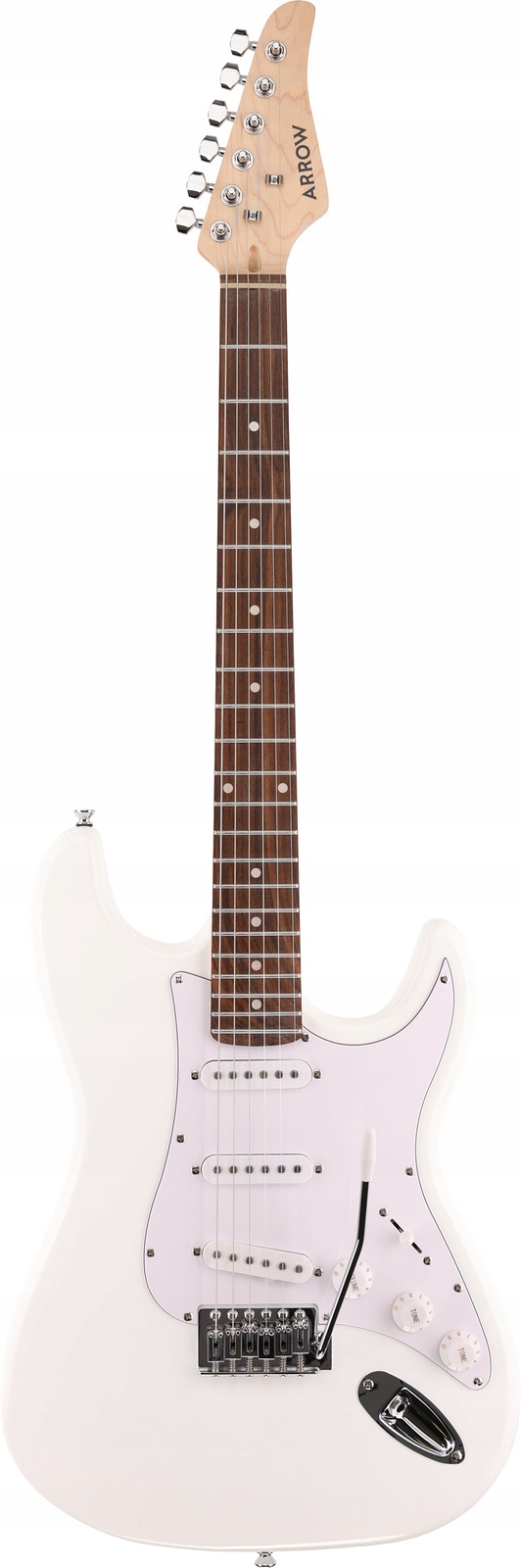 Arrow Tonecaster St 111 Snow White Rosewood/White – elektrická kytara